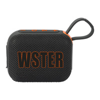 Mini haut-parleur stéréo portable multifonctionnel d'extérieur avec subwoofer, nouveau modèle exclusif pour le commerce international, en plastique