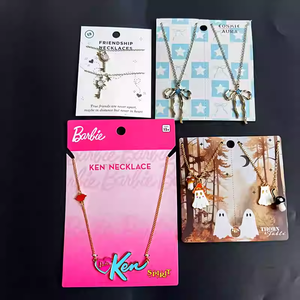 Etiqueta Colgante de Papel Plegable con Logotipo Personalizado <span class=keywords><strong>para</strong></span> Joyería, <span class=keywords><strong>para</strong></span> Pulseras, Collares, Diademas, Embalaje - Product Image 6