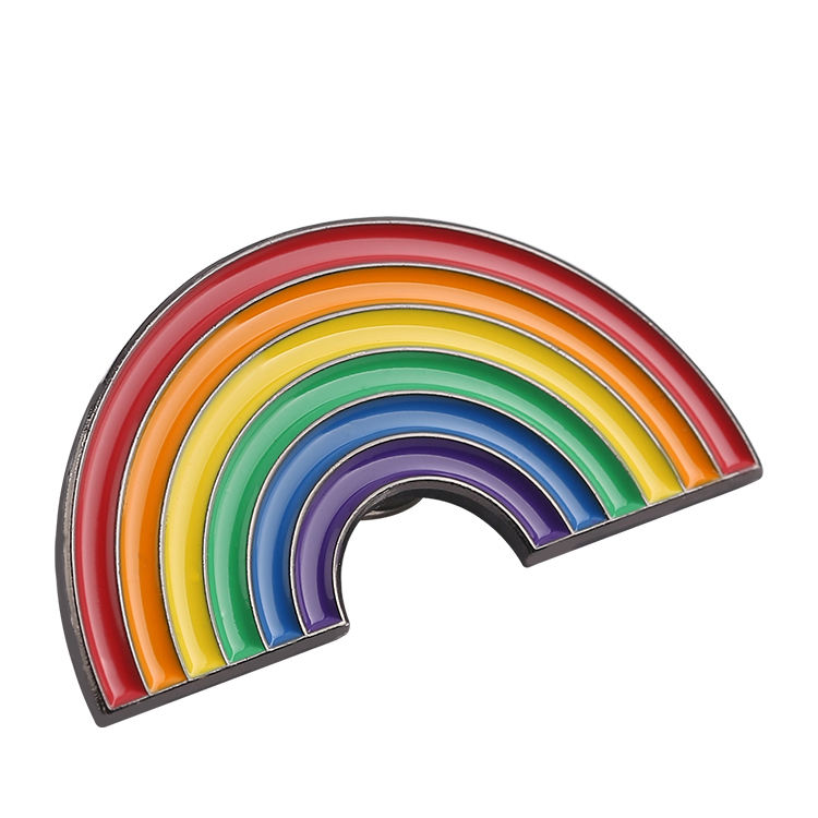 Épinglette arc-en-ciel