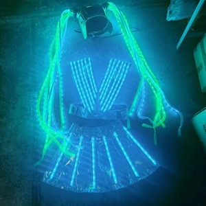 ชุดวันเกิดชุดแต่งงานเด็กผู้หญิง2024 LED ชุดการแสดงมายากลควบคุมระยะไกล - Product Image 2