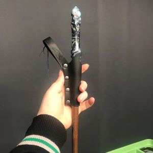 Étui de ceinture en <span class=keywords><strong>cuir</strong></span> pour <span class=keywords><strong>baguette</strong></span> magique de cosplay de sorcier, étui pour <span class=keywords><strong>baguette</strong></span> magique, porte-<span class=keywords><strong>baguette</strong></span> magique, <span class=keywords><strong>sac</strong></span> pour <span class=keywords><strong>baguette</strong></span> magique d'Halloween pour enchanteur - Product Image 6