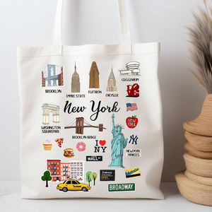 Sac à provisions en toile de coton naturel durable personnalisable - Product Image 5