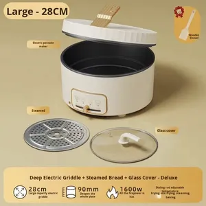Machine à crêpes électrique tout-<span class=keywords><strong>en</strong></span>-<span class=keywords><strong>un</strong></span> à double face Machine à crêpes suspendue avec chauffage approfondi pour usage domestique - Product Image 6