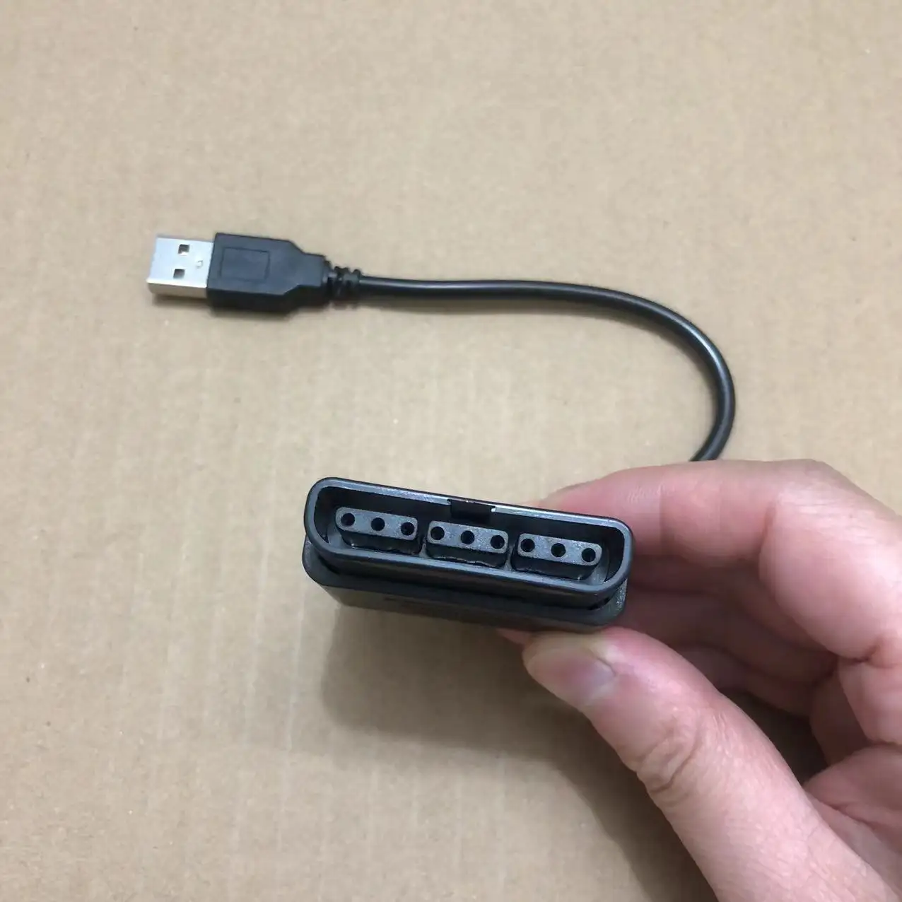 Sony PS2 PS3 PC için USB denetleyici adaptörü dönüştürücü kablosu kablosu