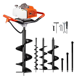 เครื่องเจาะดินแบบ 2 จังหวะ 63 ซีซี ระดับอุตสาหกรรม ทำจากสแตนเลส สำหรับขุดหลุมเสา ใช้ในฟาร์มและสวน - Product Image 2
