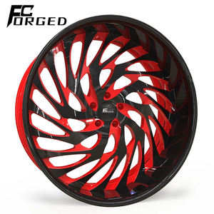 Jantes forgées T6-6061 de 24, 26, 28, 30 pouces, jantes personnalisées pour voitures avec lèvre de 5 à 12 pouces - Product Image 6