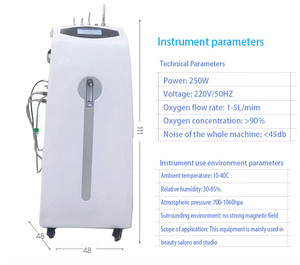Appareil de soin du visage à injection d'eau et d'oxygène, jet peel, nettoyage en profondeur des pores, pour salon et usage domestique - Product Image 6