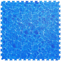 Tapis de sol EVA pour enfants, Design océan, tapis de sol en herbe artificielle, pièces de jeux, accessoires, tapis en mousse imperméable