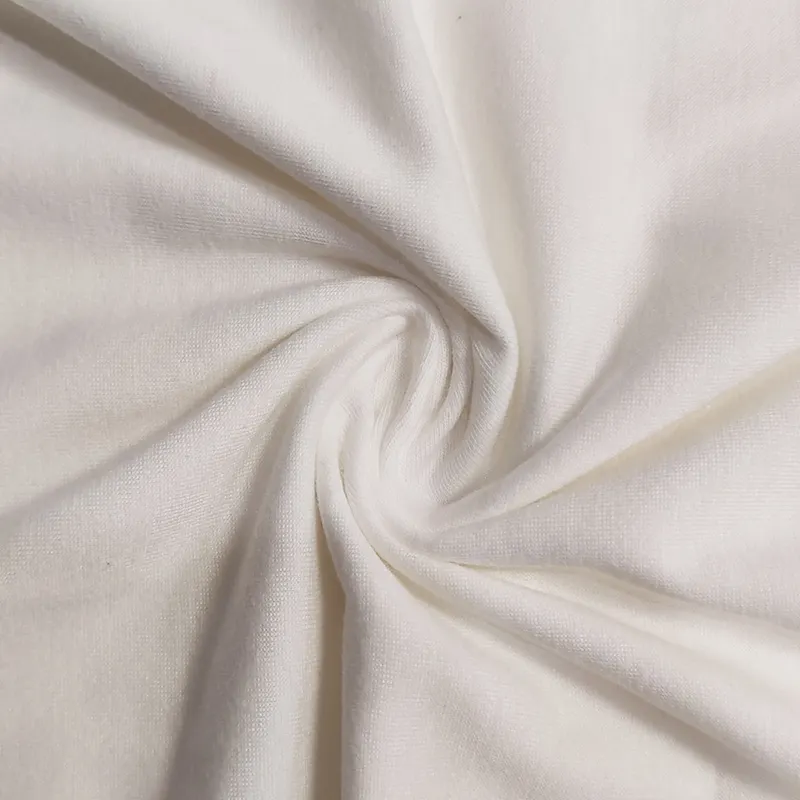 Бесплатный образец 180gsm 75% полиэстер 25% хлопок ткань для ткани футболка ткань
