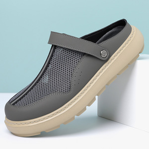 Hot Sale Men's Cushioning Clog Sandals Arch <b>Support</b> Waterproof Steel <b>Toe</b> Casual Lightweight Breathable Outdoor - Product Image 1