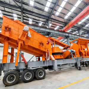 Máquina Móvil de Trituración y Cribado de Piedra con Motor de Corriente Alterna y Engranajes - Capacidad Máxima de 300t/h, Nuevo Equipo Triturador Móvil Grande - Product Image 2