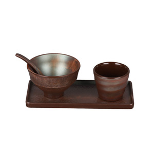 Juego de Vajilla para Hot Pot Estilo Guizhou Xiangyuan Meishan (Hot Pot Estilo Guizhou, Sopa de Res con Sabor Ácido) - Juego de Cuatro Tazones para Arroz - Product Image 4