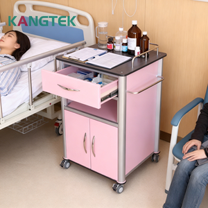 خزانة سرير طبية متحركة اقتصادية من HPL للمستشفيات من الشركات المصنعة بالجملة - Product Image 1