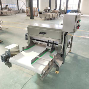 Máquina cortadora de pescado congelado en seco fresco eléctrica automática cortador de línea de pesca - Product Image 4