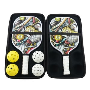 Tùy chỉnh Hot Bán carbon mặt pickleball mái chèo thể thao phổ biến bền ánh sáng trọng lượng mái chèo Graphite dưa bóng vợt <span class=keywords><strong>OEM</strong></span> - Product Image 5