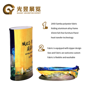 Pop up bảng có thể gập lại mạnh mẽ hiển thị truy cập hiển thị thương mại truy cập Pop Up Booth xúc tiến hiển thị truy cập bảng với ánh sáng LED - Product Image 6