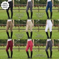 Culotte d'équitation personnalisée avec logo pour femme, taille haute, extensible 4 directions, grip en silicone, assise intégrale, design élégant, leggings d'équitation