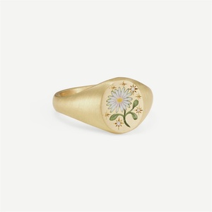 Joyería Personalizada Chapada en Oro, Joyería Colorida para Mujer, Conjuntos de Joyería con Dijes de Flores de Acero Inoxidable - Product Image 3