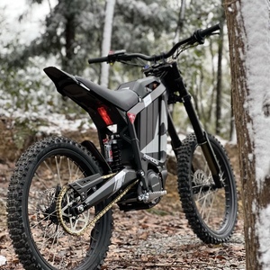 Motocicleta Eléctrica Todoterreno con Compartimento de Litio Impermeable, 72V 8KW, Doble Suspensión, 35Ah, para Conducción Extrema, Venta al Por Mayor - Product Image 4