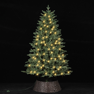 PE PVC Mixed Christmas <b>Tree</b> LED Lights (Multicolored/Warm White) Holiday Decor Living Room - Product Image 3