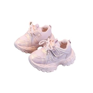 Zapatillas deportivas para niñas, estilo coreano, transpirables, ligeras, con doble malla, novedad de primavera, modelo Torre Dad. - Product Image 5