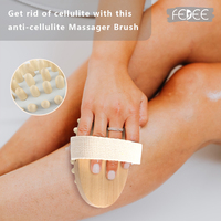 Peine de Madera Natural de Alta Calidad para Masaje Capilar y Corporal, Masajeador de Pies para Mujeres, Venta al Por Mayor