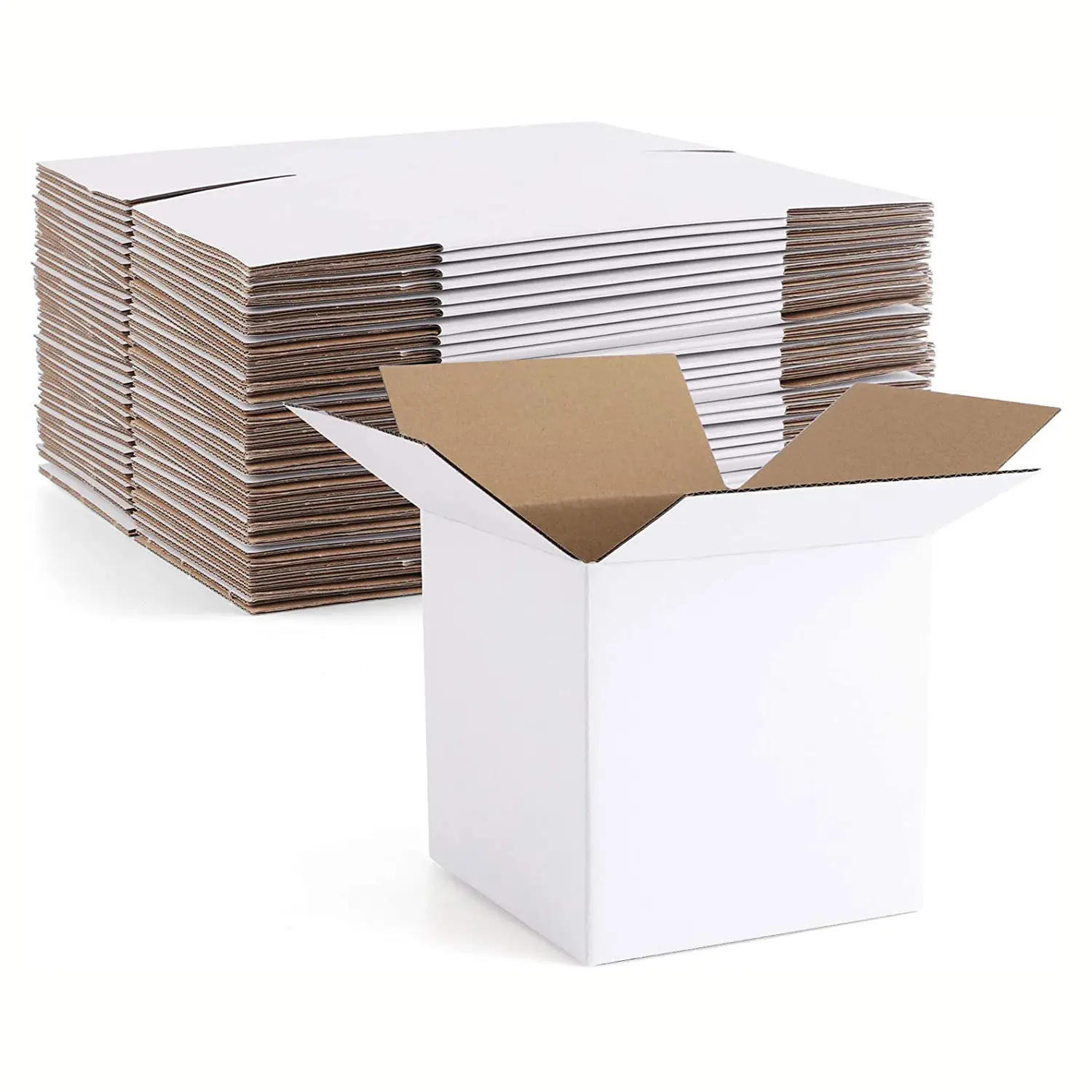 Бытовая бумажная коробка для хранения, картонная коробка из гофрированного картона для перемещения