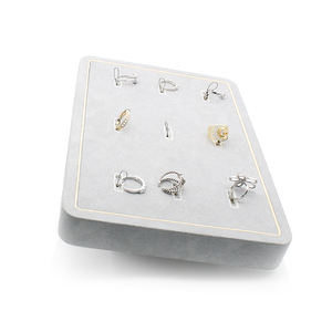 보석을 위한 주문을 받아서 만들어진 나무로 되는 물자 안전 반대로 도둑질 반지 전시 - Product Image 6