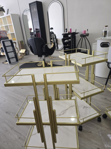New Product Hair Salon <b>Tool</b> <b>Cart</b> Beauty <b>Cart</b> Shelf Trolley - Product Image 6