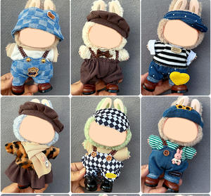 Ensemble de vêtements pour poupée Sherry Girl brodée en gros, 6,9 pouces, pour les poupées de 1ère à 3ème génération, 15-17 cm, tenues de poupée, vêtements de dessin animé - Product Image 4