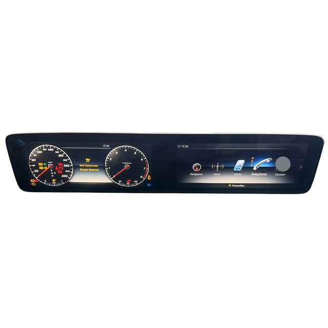 For Mercedes Benz E-Class 213 238 Instrument Panel, LCD Display Screen E200 E350 E400 Odometer, Navigation Display Screen