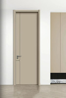Pintu Ayun MDF Interior Modern Anti Noda Kedap Suara, Produksi Pabrik, Kustom Massal, Kamar Tidur Multi-unit Hunian