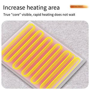 شعار مخصص كلب صغير قابل للطي قابل للغسل مقاوم للماء دافئ دافئ ناعم مغطى شتوي داخلي ساخن - Product Image 6