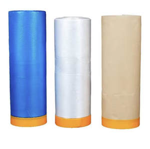 Vente en gros Rouleau <span class=keywords><strong>de</strong></span> film <span class=keywords><strong>de</strong></span> <span class=keywords><strong>protection</strong></span> pour peinture automobile <span class=keywords><strong>Plastique</strong></span> <span class=keywords><strong>de</strong></span> masquage préenregistré avec fonction étanche à l'humidité pour la peinture automobile - Product Image 1