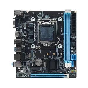 Carte mère H81 en gros d'usine pour PC de bureau, processeurs I3/I5/I7 LGA1155, 16 Go de RAM DDR3 double, pour jeux, avec slot M.2 - Product Image 1