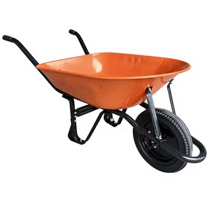 <span class=keywords><strong>Brouette</strong></span> robuste avec <span class=keywords><strong>roues</strong></span> en caoutchouc massif de 14 pouces pour le marché sud-américain - Product Image 1