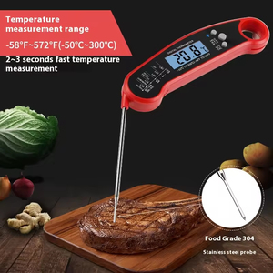 Termómetro Digital para Alimentos Resistente al Agua, Ultra Rápido, con Retroiluminación y Calibración para Cocina, Asados y Barbacoa - Product Image 5