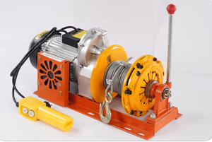 Mini-kabelkraan elektrische takel hijsmateriaal touwkatrol koppelingstakel populaire verkoop draagbare draadkabellier kleine bouwplaats takel - Product Image 4