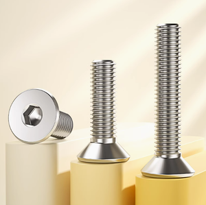 Herramientas de Ferretería, Tornillos Autorroscantes Nuevos Personalizados M6, Tornillos de <span class=keywords><strong>Cabeza</strong></span> <span class=keywords><strong>Avellanada</strong></span> de Acero Inoxidable SS304, Tornillos de <span class=keywords><strong>Cabeza</strong></span> Plana con Ranura Torx, Tornillos <span class=keywords><strong>Allen</strong></span>, Tornillos Hexagonales - Product Image 4