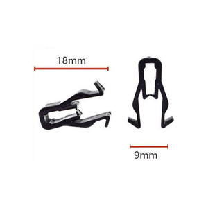 H11 Dashboard <b>Clip</b> 18mm X 9mm PA66 Auto Fastener For Honda Haval Great Wall Vehicle <b>Trim</b> Repair - Product Image 1