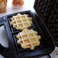 Elektrischer Waffelautomat Multifunktional Sandwich- Pizza- Donut- Panini-Gerät 220V Antihaft-Küchenkochgerät