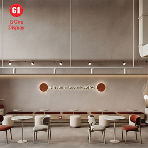 เคาน์เตอร์โชว์ขนมร้านอาหารสมัยใหม่ ร้านเบเกอรี่ ทำจากไม้และกระจกเป็นมิตรกับสิ่งแวดล้อม ปรับแต่งขนาด/สีได้ ดีไซน์คุณภาพสูง - Product Image 2