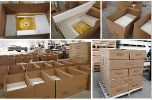 Nuevo Modelo de piedra artificial cuadrado baño lavabo europea - Product Image 6