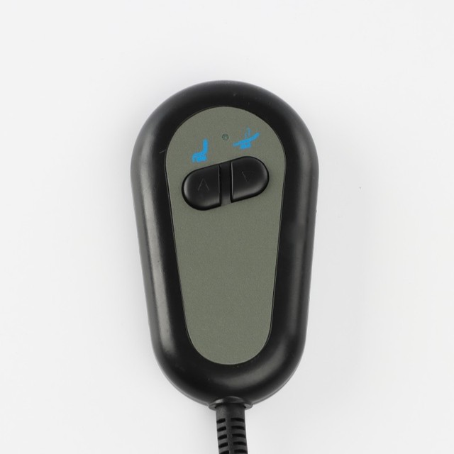 ALWSK-03 Intelligent Two-Button Home Automation Sofa Massage Chair Small Design Metal Black Plastic Hand Controller Remote