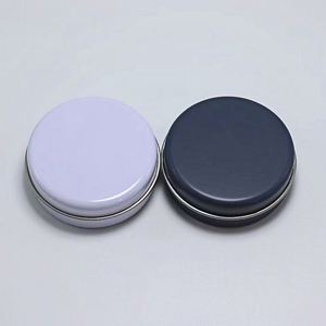 Wholesale Factory Direct Custom Small Round Empty Tin Cans Lip Balm Small Mini <b>Metal</b> Tin <b>Box</b> Tin Jars - Product Image 4
