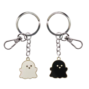 Custom LOGO 3D Metal Keychain Vintage Cartoon Style Durable Zinc Alloy Iron <b>Keyrings</b> Wholesale Cute Animal Key Tag <b>Ring</b> - Product Image 3