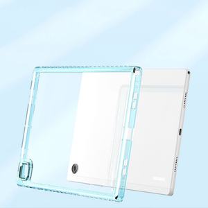 Funda Transparente para Samsung Galaxy Tab A9, Carcasa Delgada Antigolpes con Parte Trasera Rígida de PC y Parachoques Suave de TPU para Tab S9 - Product Image 3
