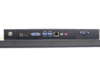 Écran tactile capacitif industriel LCD avec fonction tactile 10 points, design à cadre ouvert, couleur noire, neuf