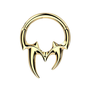 Juego de Piercing Corporal de Acero Inoxidable Quirúrgico 316L, Aro PARA LA Nariz, Segmento Clicker para Tabique con Bisagras, Cartílago del Trago DE LA Oreja <span class=keywords><strong>Helix</strong></span> Daith - Product Image 2