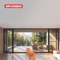Ventana Abatible de Aluminio con Apertura Exterior, Ventilación con Vista Clara, Mosquitera Integrada, para Casa de Jardín